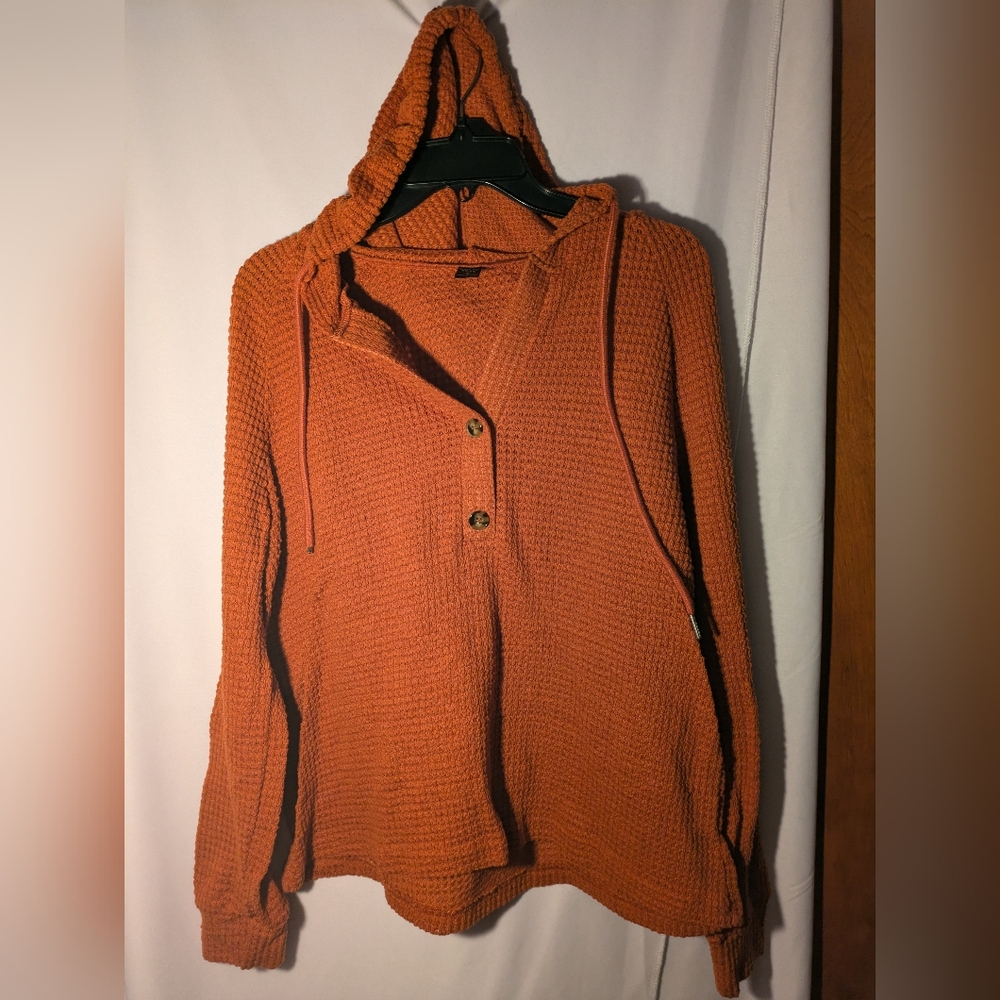 Emery Rose Knitted Hoodie